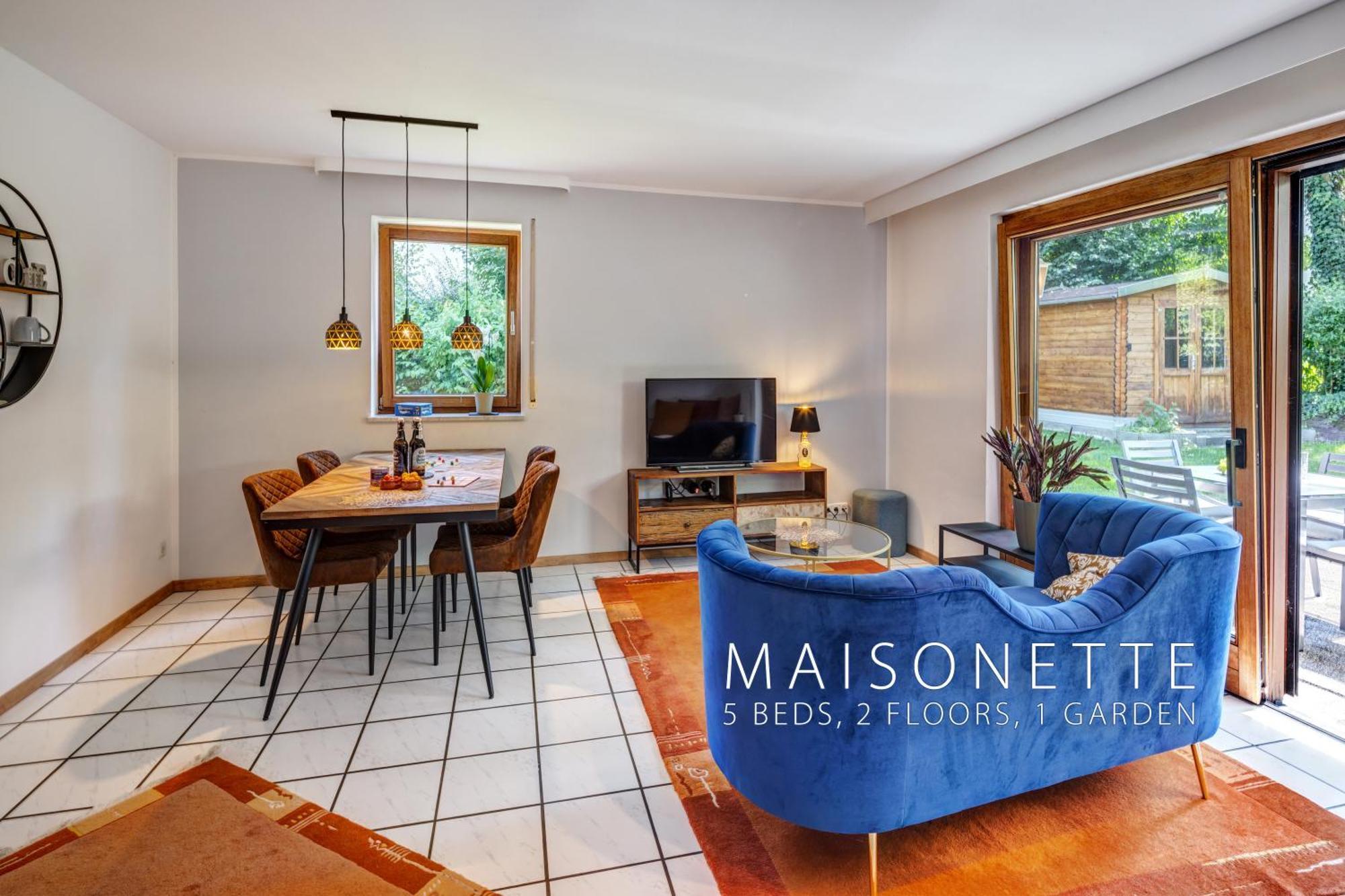 Moderne Maisonette Mit Garten Unterschleissheim Exterior photo
